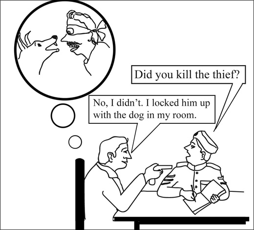 Did you kill the thief?